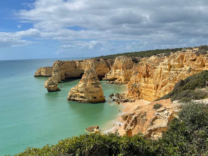 Local Algarve beach near Paloverde
